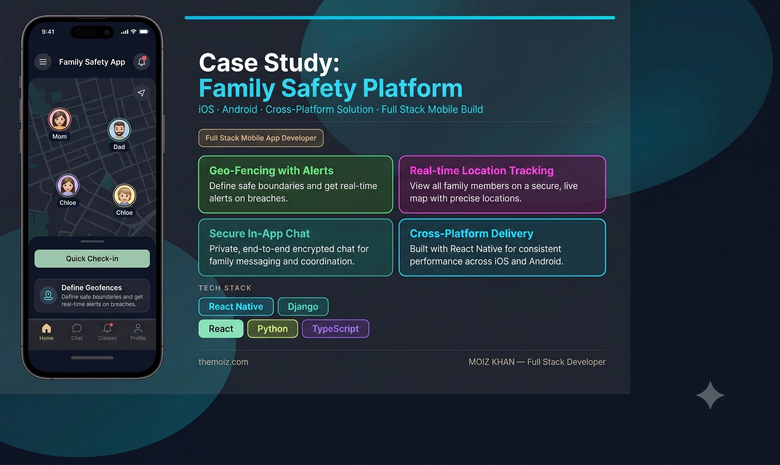 Real-Time Family Safety App
